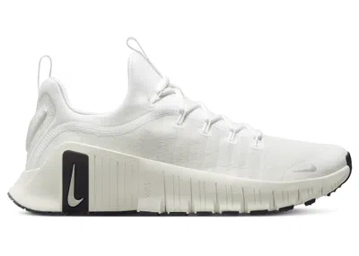 Pre-owned Nike Free Metcon 6 Premium Metallic Silver (women's) Sneakers In Summit White/sail/black
