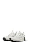 Nike Free Metcon 6 Training Shoe In White/metallic Silver