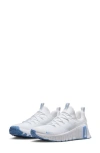 Nike Free Metcon 6 Training Shoe In White/royal Pulse
