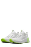 Nike Men's Free Metcon 6 Workout Shoes In White/white/volt