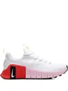Nike Free Metcon 6 Wmns "white Barely Volt Bright Crimson Pink Foam" Sneakers In White