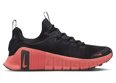 Pre-owned Nike Free Metcon 6 (women's) Sneakers In Black/light Wild Mango