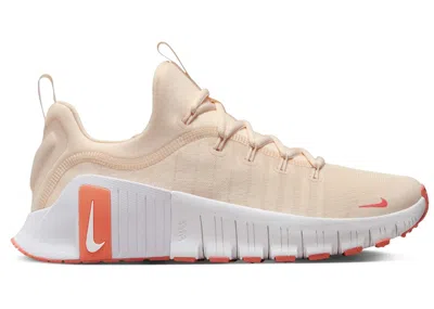 Pre-owned Nike Free Metcon 6 (women's) Sneakers In Guava Ice/light Wild Mango/white