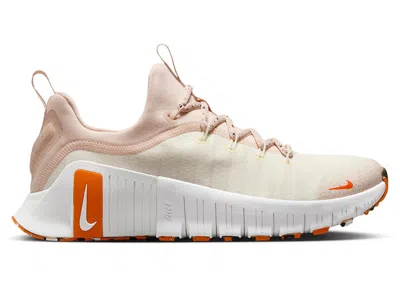 Pre-owned Nike Free Metcon 6 (women's) Sneakers In Soft Pearl/pearl White/black