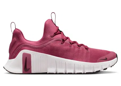 Pre-owned Nike Free Metcon 6 (women's) Sneakers In Sweet Beet/white/burgundy Crush