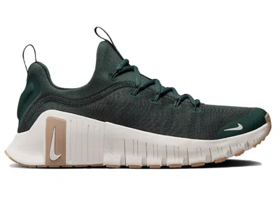 Pre-owned Nike Free Metcon 6 (women's) Sneakers In Vintage Green/gum Light Brown/sail