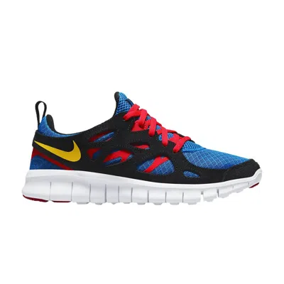 Pre-owned Nike Free Rn 2 Gs 'black Multi' | Kid's Size 4.5
