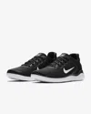 Nike Free Rn 2018 942837-001 Women's Black White Running Shoes Size Us 7 Cat199 In Black