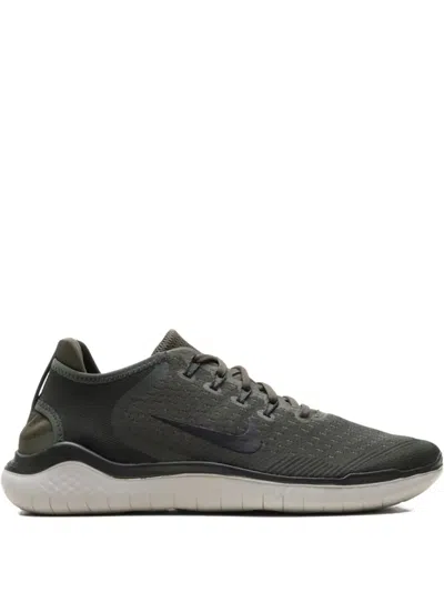 Nike Free Rn 2018 Low-tops Sneakers In Gray