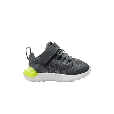 Pre-owned Nike Free Rn 2021 Td 'iron Grey Volt' | Infant Size 6 In Gray