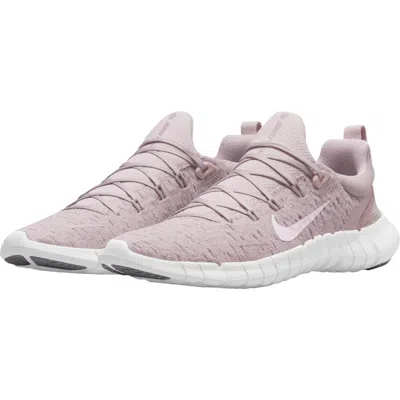 Nike Free Rn 5.0 2021 Running Shoe In Platinum Violet/white