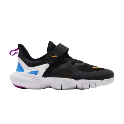 Pre-owned Nike Free Rn 5.0 Psv 'blue Hero' | Black | Kid's Size 3