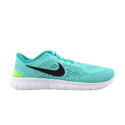 Pre-owned Nike Free Rn Gs 'hyper Turquoise' In Blue