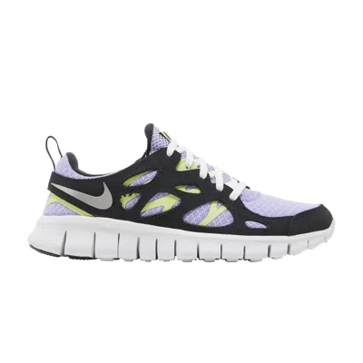 Pre-owned Nike Free Run 2 Gs 'purple Pulse Light Lemon Twist' | Kid's Size 7