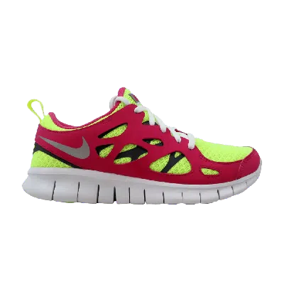 Pre-owned Nike Free Run 2 Gs 'volt Ice' In Yellow