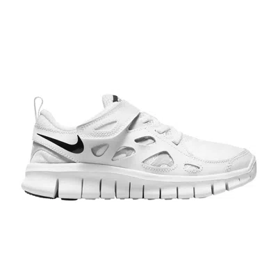 Pre-owned Nike Free Run 2 Ps 'white Black' | Kid's Size 13