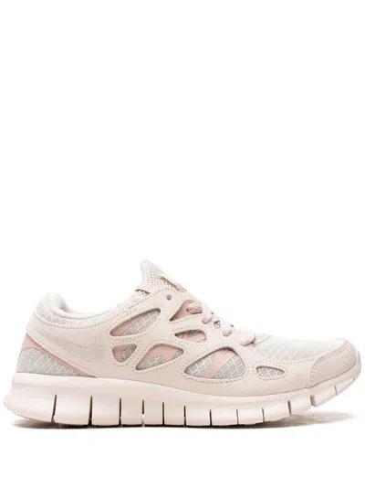 Nike Free Run 2 "pure Platinum" Sneakers In Neutrals