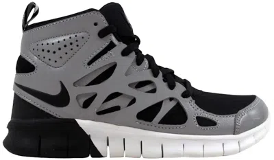 Pre-owned Nike Free Run 2 Sneakerboot Premiumwhite (women's) Sneakers In Black/metallic Silver