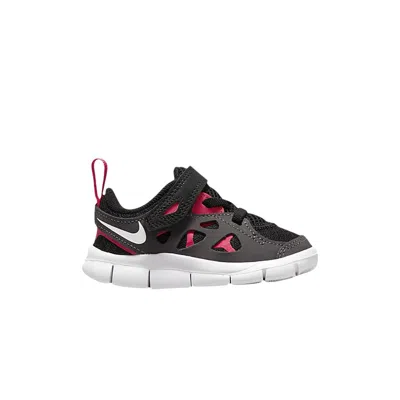 Pre-owned Nike Free Run 2 Td 'black Siren Red' | Infant Size 6