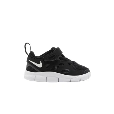 Pre-owned Nike Free Run 2 Td 'black White' | Infant Size 8