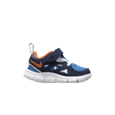 Pre-owned Nike Free Run 2 Td 'light Photo Blue Orange' | Infant Size 7