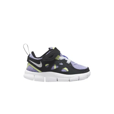 Pre-owned Nike Free Run 2 Td 'purple Pulse Light Lemon Twist' | Infant Size 10