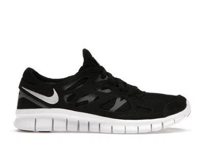Pre-owned Nike Free Run 2 (women's) Sneakers In Black/white/dark Grey In Multi