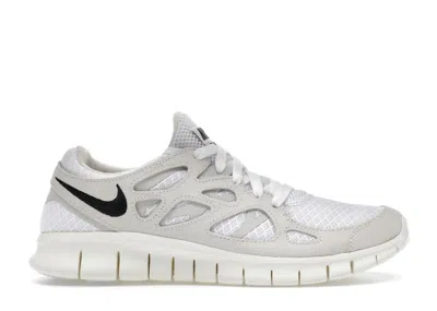 Pre-owned Nike Free Run 2 (women's) Sneakers In White/black/light Bone