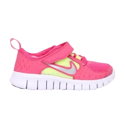 Pre-owned Nike Free Run 3 Ps 'spark' In Pink