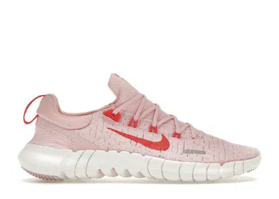 Pre-owned Nike Free Run 5.0 Next Nature Light Crimson (women's) Sneakers In Medium Soft Pink/pink Foam/summit White