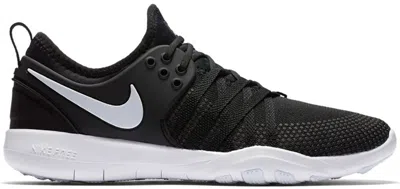 Pre-owned Nike Free Tr 7 (women's) Sneakers In Black/white In Multi