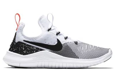 Pre-owned Nike Free Tr 8 Black (women's) Sneakers In White/total Crimson