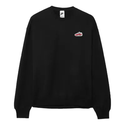 Nike French Terry Crew-neck Sweatshirt 'black'