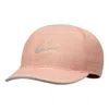 Nike Fthlt Running Cap 'orange Pink' In Pink