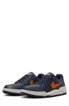 Nike Full Force Lo Sneaker In Dark Obsidian/phantom/orange
