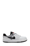 Nike Full Force Lo Sneaker In White/black/pewter