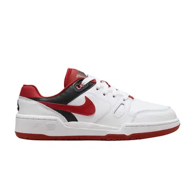 Pre-owned Nike Full Force Low Gs 'mystic Red' | White | Kid's Size 6