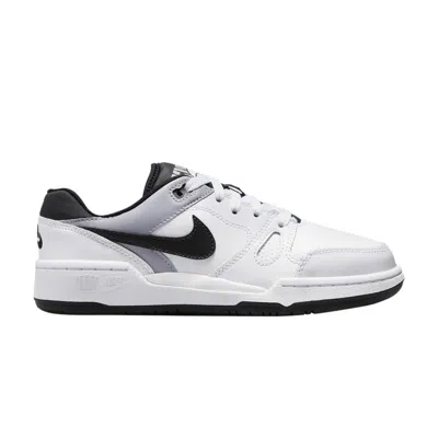 Pre-owned Nike Full Force Low Gs 'white Black' | Kid's Size 1