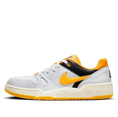 NIKE NIKE FULL FORCE LOW 'WHITE BLACK SAIL UNIVERSITY GOLD'