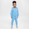 Nike Babies' Full-zip Club Set Toddler 2-piece Hoodie Set In Blue
