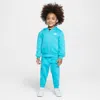 Nike Babies' Full-zip Club Set Toddler 2-piece Hoodie Set In Green