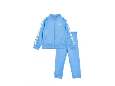Nike Full Zip Dri-fit Set (little Kid) Boy's Workout University Blue: 4 Little Kid One Size