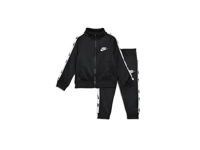 Nike Kids' Full Zip Dri-fit Set (toddler) Boy's Clothing Black: 3 Toddler One Size