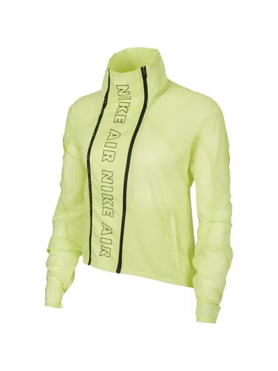Nike Full-zip Running Windbreaker In Green