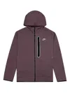 Nike Full-zip Tech Fleece Hoodie In Brown