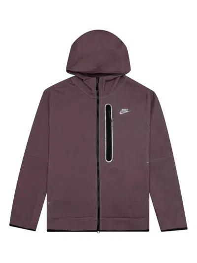 Nike Full-zip Tech Fleece Hoodie In Brown