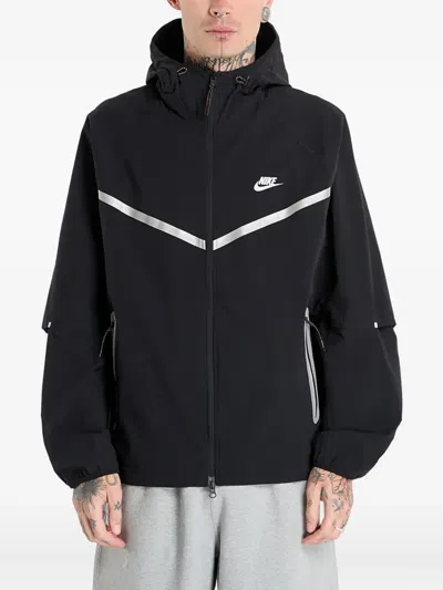 Nike Full-zip Woven Jacket In Black