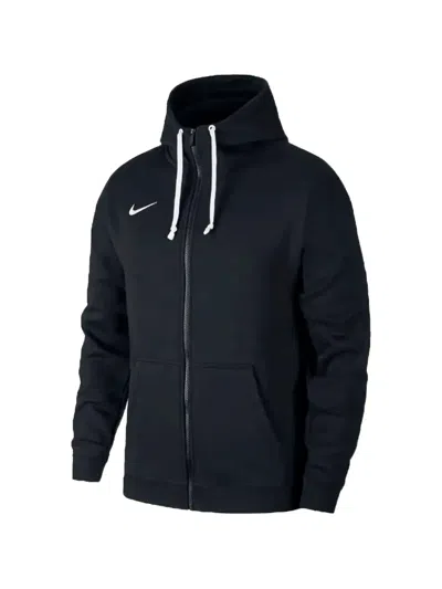 Nike Full-zip Fleece Soccer Jacket In Black