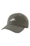 Nike Kids'  Futura Curve Brim Baseball Cap In Medium Olive