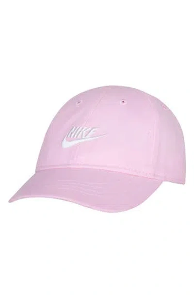Nike Kids'  Futura Curve Brim Baseball Cap In Pink